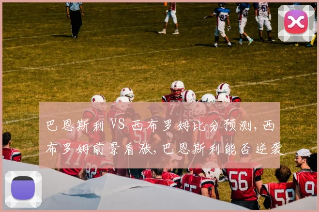巴恩斯利 VS 西布罗姆比分预测,西布罗姆前景看涨,巴恩斯利能否逆袭